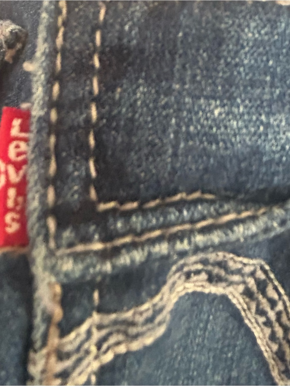 Levi's 515 Women's Dark Blue low rise Bootcut Jeans - Picture 7 of 12
